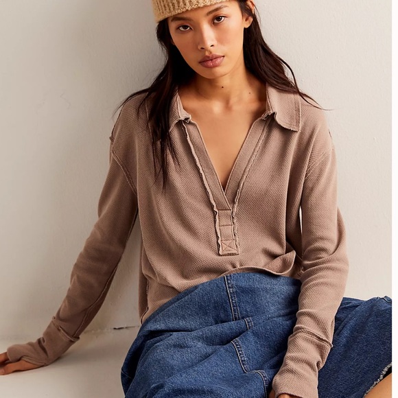 Free People We The Free Anakin Thermal size XS NWOT - Picture 1 of 10